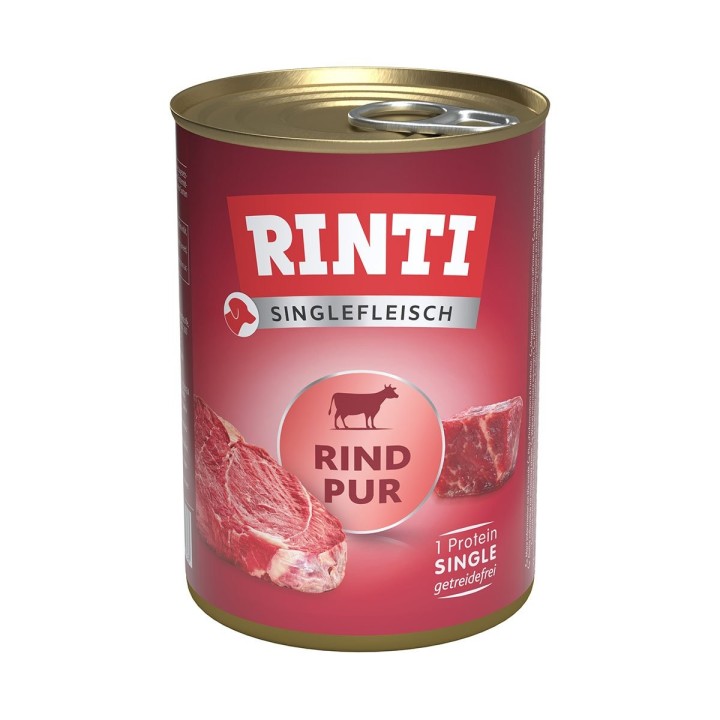 Rinti Singlefleisch Rind pur 12x400g