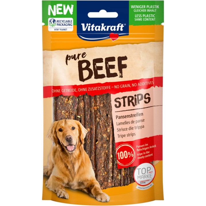 Vitakraft BEEF Pansenstreifen 80g