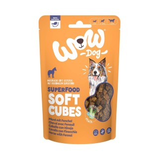 WOW SUPERFOOD Soft Cubes Pferd mit Fenchel 150g