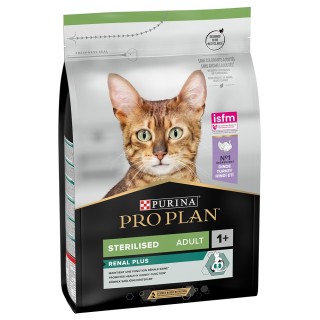 PURINA PRO PLAN Sterilised Adult Renal Plus Truthahn - 3 kg