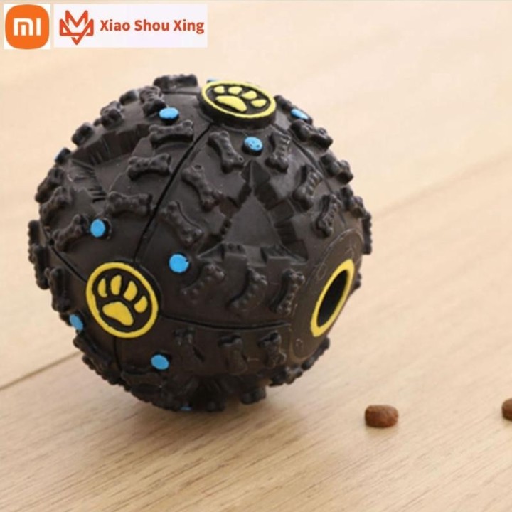 Xiaomi Youpin xiao shou xing Ball mit auslaufendem Futter für Hunde, Haustierball, Katzenspielzeug, niedliches Backenzahn-Rei