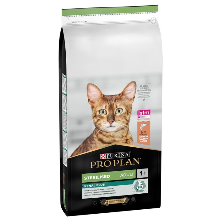 PURINA PRO PLAN Sterilised Adult Renal Plus Lachs - 14 kg