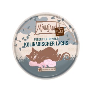 MjAMjAM Purer Filetgenuss - kulinarischer Lachs 8x80g