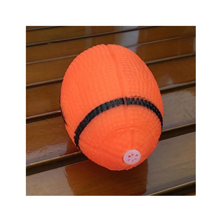 Pet Puppy Chew Bite Rugby Ball Squeaker Squeaky Training Sound Toy Dog GiftMöbel & Wohnen, Feste & Besondere Anlässe, Party-