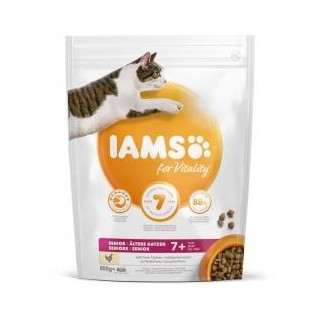 Iams for Vitality Katzenfutter Senior mit frischem Huhn