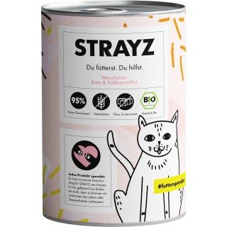 STRAYZ Bio Ente & Süßkartoffel 6x400g