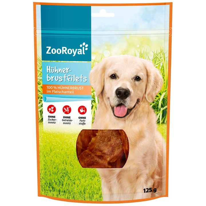 ZooRoyal Hühnerbrustfilets 125g