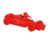 Hundespielzeuge Kiwi Racing [Rennwagen - Rot]