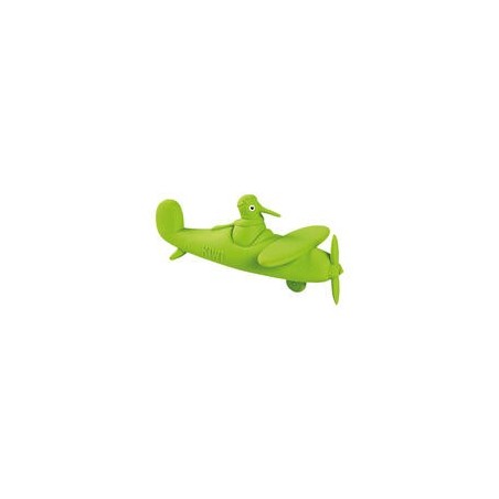 Hundespielzeuge Kiwi Racing [Flugzeug - Grün]