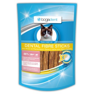 bogadent DENTAL FIBRE STICKS Lachs Katze 50g