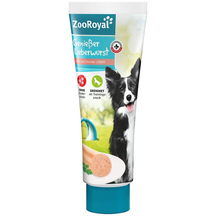 ZooRoyal Genießer Leberwurst 2x75g