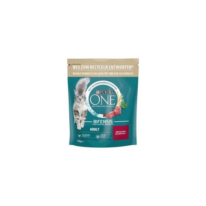 Purina One Bifensis Adult Reich an Rind
