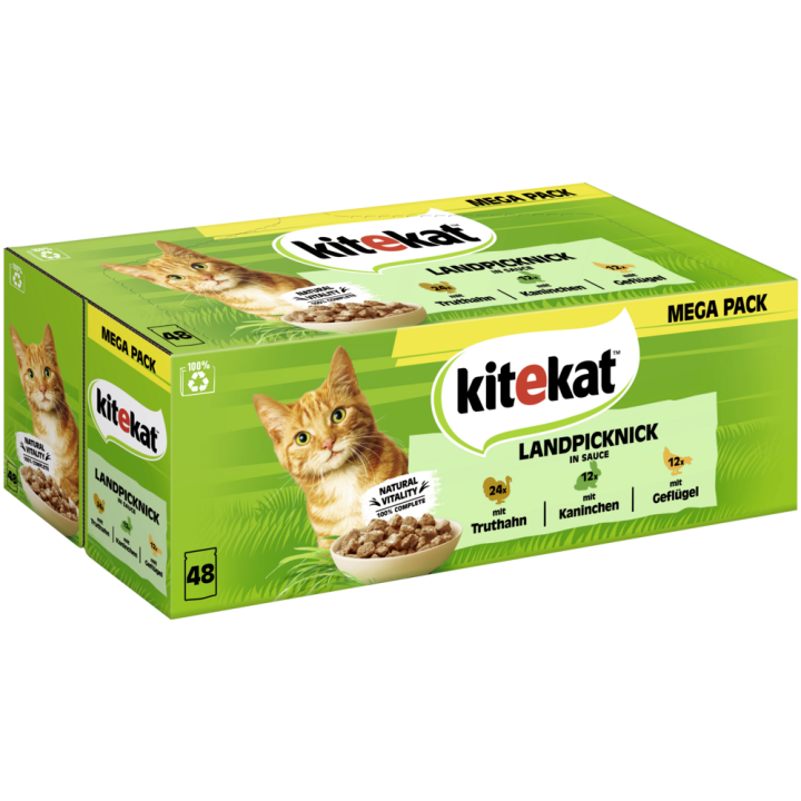 Portionsbeutel Multipack Landpicknick in Sauce 3 Varietäten 48 x 85g