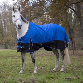 Equithème Tyrex 1200D Aisance 50g - blau/schwarz