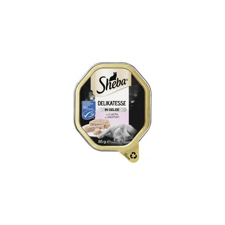 Sheba Delikatesse in Gelee mit Lachs