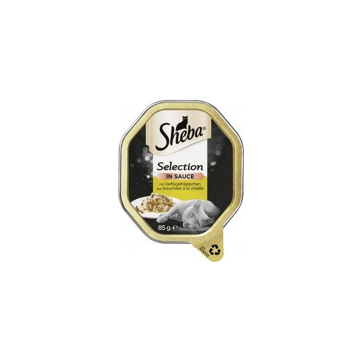 Sheba Selection in Sauce mit Geflügelhäppchen