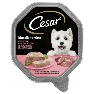 Cesar Klassik-Terrine mit zartem Kalb und Geflügel
