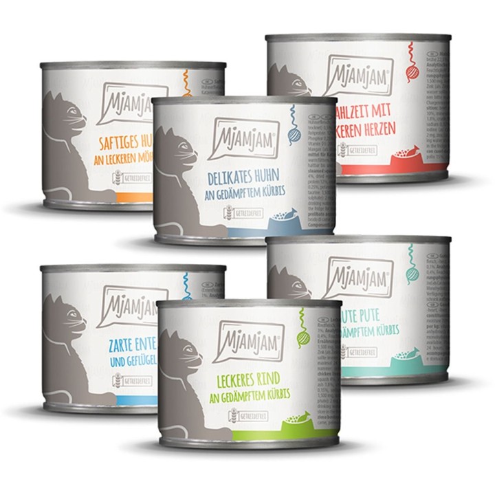 MjAMjAM - leckere Mahlzeiten Mixpaket III 6x200g