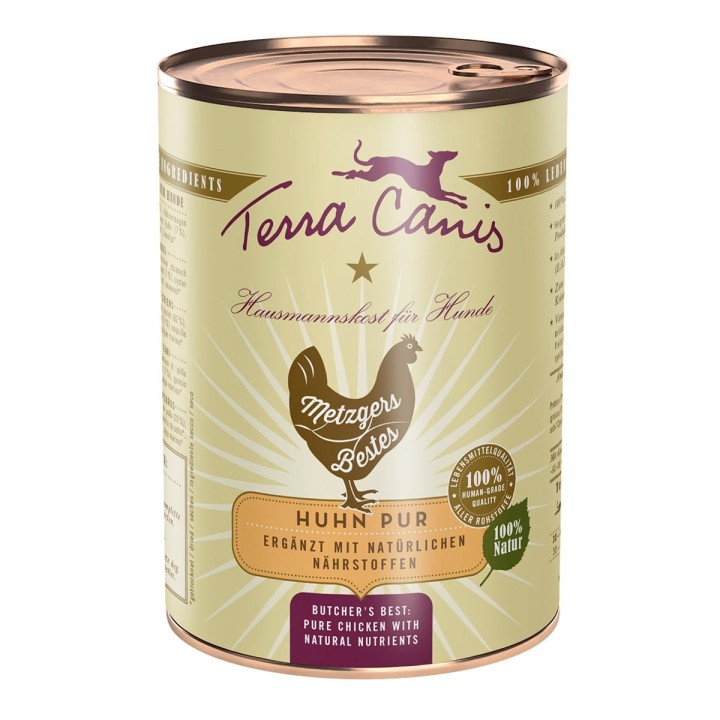 Terra Canis Metzgers Bestes Huhn pur 6x400g