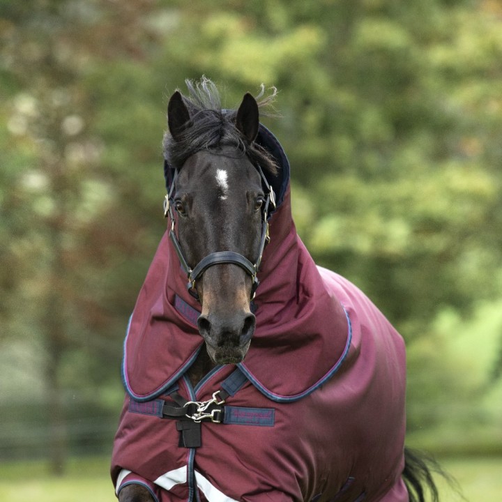 Horseware Rambo Original Hood Lite 0g - Burgundy