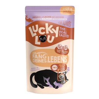 Lucky Lou Lifestage Adult Geflügel & Lachs 16x125g