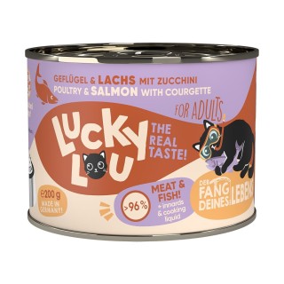 Lucky Lou Lifestage Adult Geflügel & Lachs 6x200g