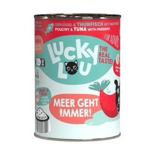 Lucky Lou Lifestage Adult Geflügel & Thunfisch 6x400g