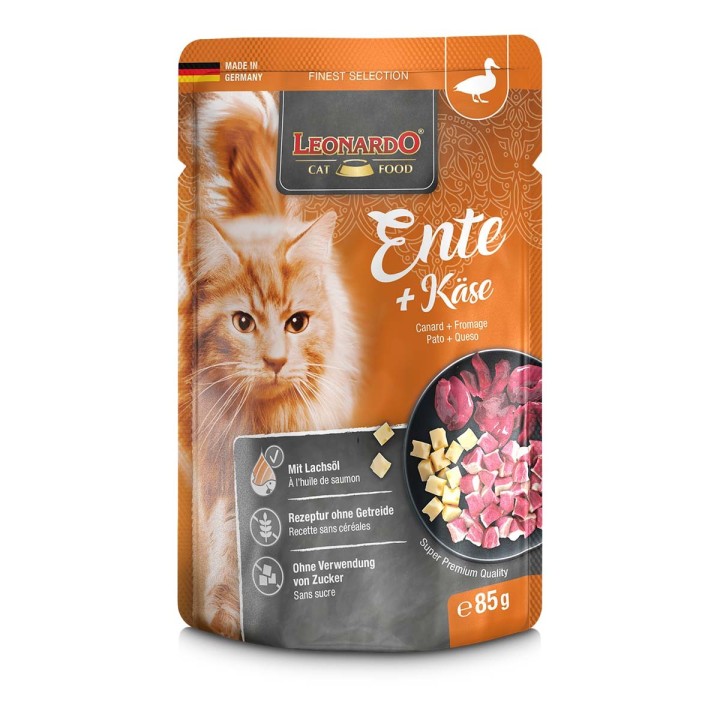 Leonardo Finest Selection Ente und Käse 16x85g