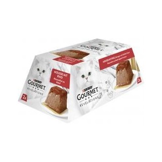 Purina Gourmet Revelations Mousse mit Rind