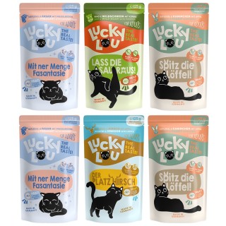 Lucky Lou Adult Probiermix 6 x 125 g - Wild-Mix