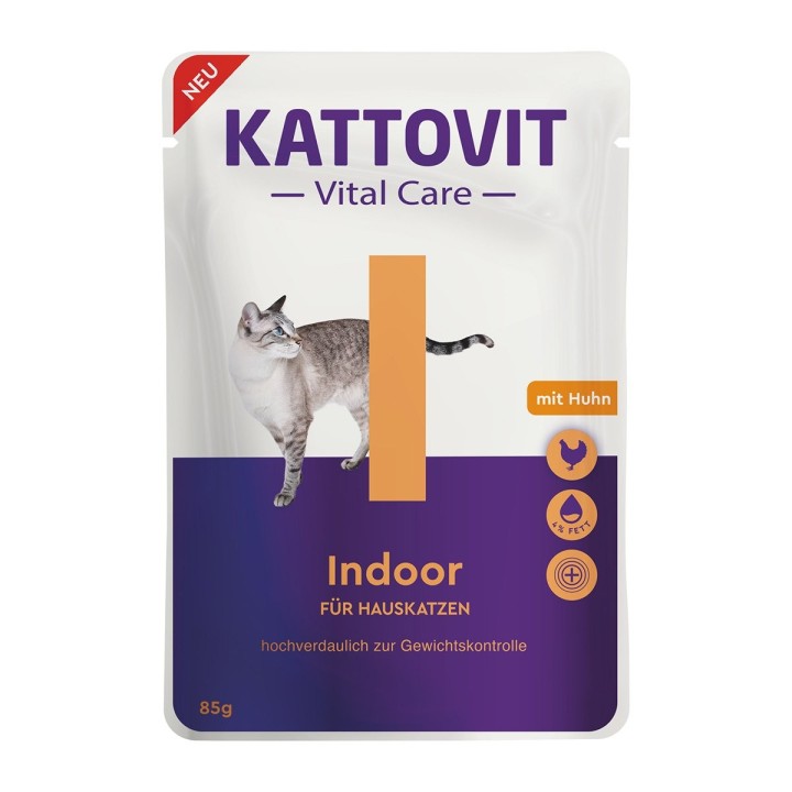 Kattovit Vital Care Indoor Pouches 24x85g