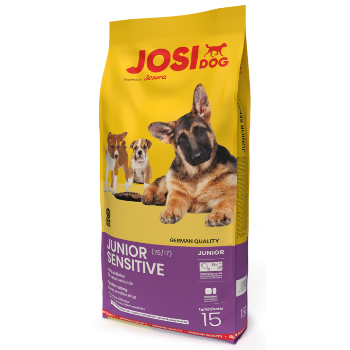 JosiDog Junior Sensitive 15kg