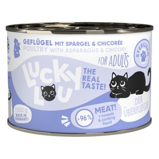 Sparpaket Lucky Lou Adult 24 x 200 g - Sterilized Geflügel