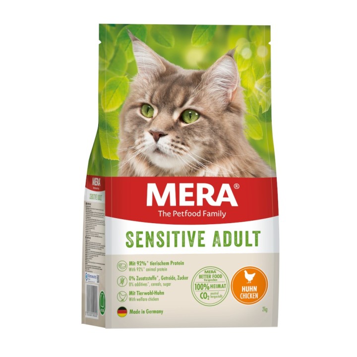 mera Cats Sensitive Adult Huhn - 2 kg