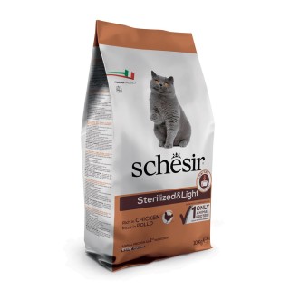 Schesir Sterilized & Light mit Huhn - 10 kg