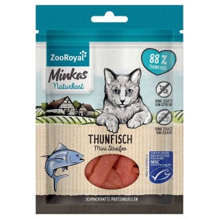 ZooRoyal Minkas Naturkost Mini Streifen Thunfisch 50g