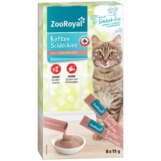ZooRoyal Schleckies Leberwurst 8x15g