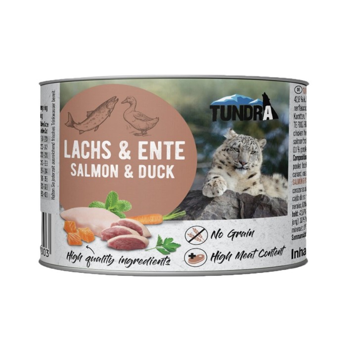 Tundra Cat Lachs & Ente 6x200g
