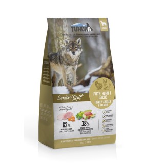 Tundra Dog Senior/Light Pute, Huhn & Lachs 11,34kg