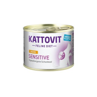 Kattovit Feline Diet Sensitive Huhn 12x185g