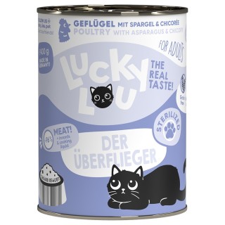 Sparpaket Lucky Lou Adult 24 x 400 g - Sterilized Geflügel