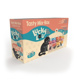 Sparpaket Lucky Lou Adult 48 x 125 g - Tasty-Mix (4 Sorten)