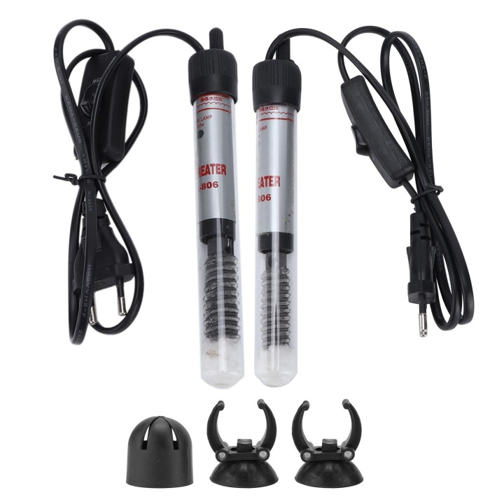 Aquarium-Heizung, Tauch-Aquarium-Heizung, Fisch-Heizung, einstellbare Wattzahl für Süßwasser, EU-Pl HX-806 12W/25W