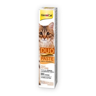 GimCat DUO Paste Anti-Hairball Malz mit Käse 50g