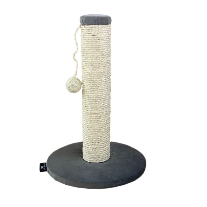 Kratzstamm Samt grau