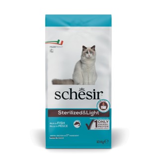 Schesir Sterilized mit Fisch - 10 kg