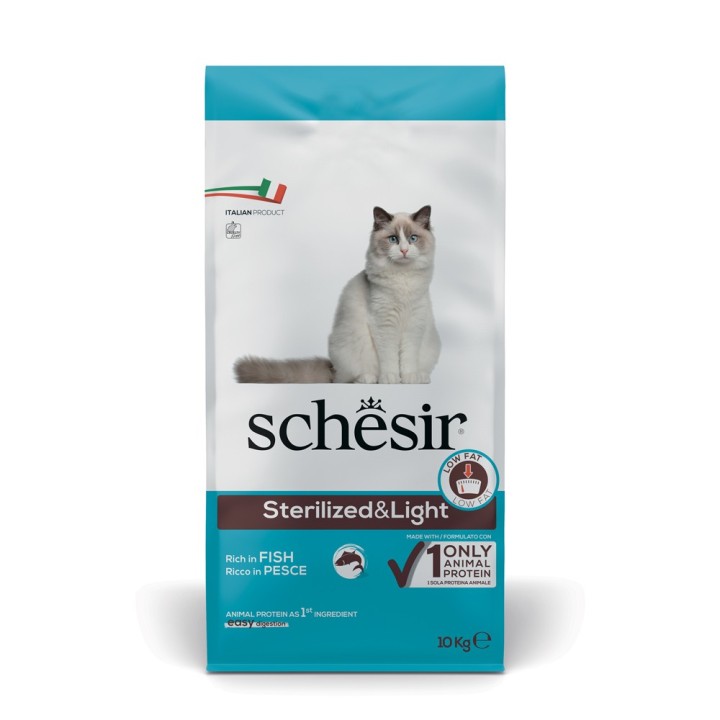 Schesir Sterilized mit Fisch - 10 kg