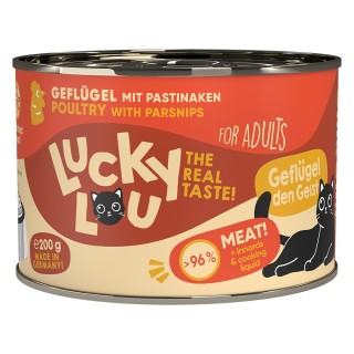 Lucky Lou Adult 6 x 200 g - Geflügel