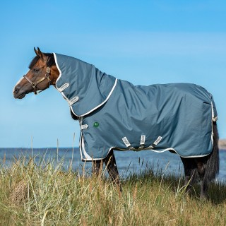 Horseware Amigo AmEco 12 Turnout Plus 250g - Dark Blue