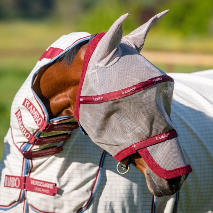 Horseware Rambo Fly Mask Plus non treated